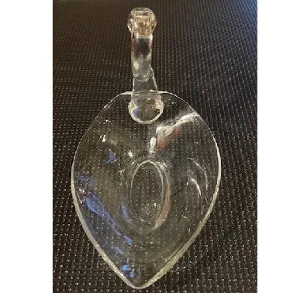 Vintage DUNCAN & MILLER Style Clear Glass Swan Dish 8" x 7" x 6" - Picture 6 of 6